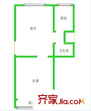 74號(hào)小區(qū) 0室 戶型圖