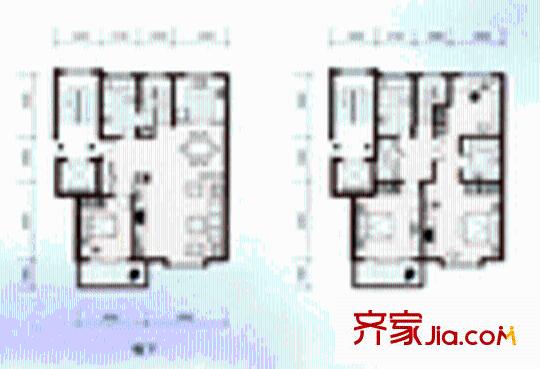 聯(lián)豐紅樓戶型圖4室2廳3衛(wèi)1廚