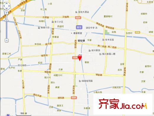 華晨雅苑交通圖電子地圖
