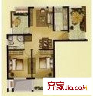 東方花園兩室一廳2