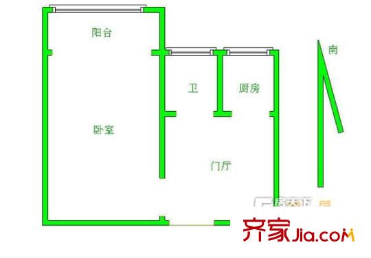 健康南樓 戶型圖