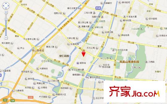 黃山豪庭區(qū)位圖