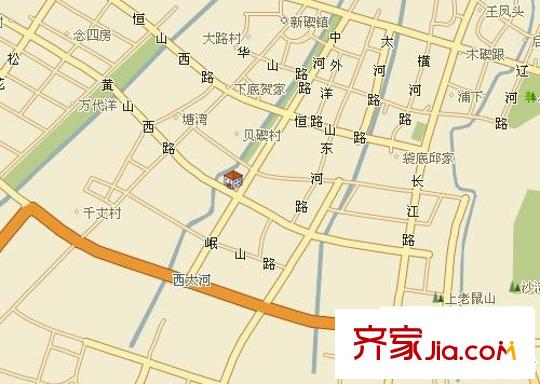 黃山豪庭交通圖