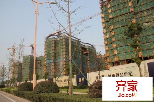 黃山豪庭二期御府工程進(jìn)度（2011.09.07）