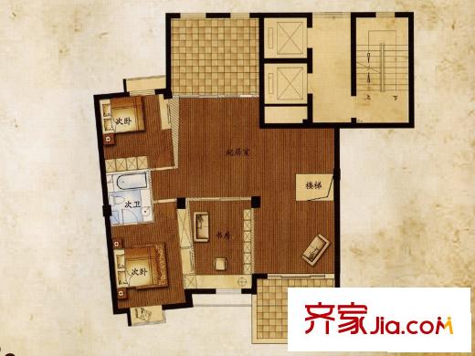 黃山豪庭戶型圖（已售完） 3室1廳1衛(wèi)