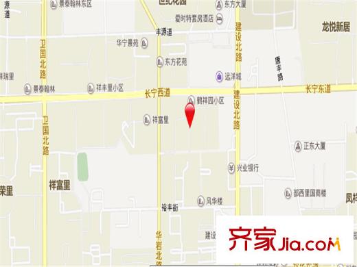 鶴祥雅居交通圖唐山  