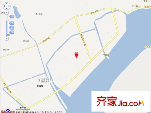 龍湖滟瀾海岸電子地圖