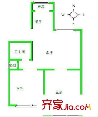 唐山 學(xué)院路園丁樓 戶型圖