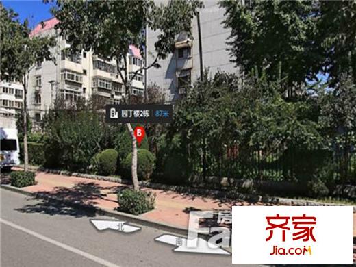 學院路園丁樓外景圖唐山