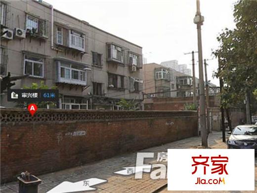 審興樓外景圖唐山