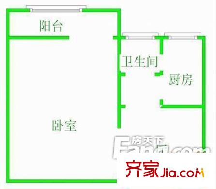 偏坡樓 一室一廳