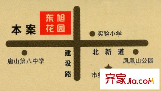 東旭花園交通圖