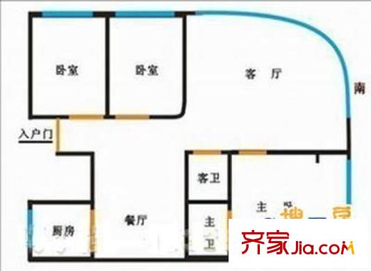 融鑫園 戶型圖
