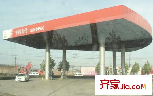 恒通花園配套圖周邊配套：加油站