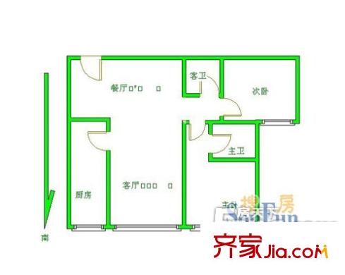 望京歐院兩室兩廳兩衛(wèi)