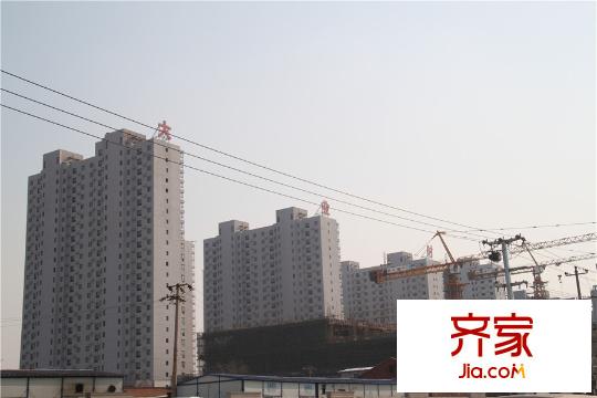 大業(yè)時代廣場?唐山義烏國際商貿(mào)城開春工程進展（2015-03-12）