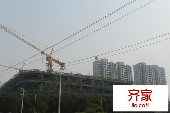 大業(yè)時代廣場?唐山義烏國際商貿(mào)城工程進展（2014-9-16）
