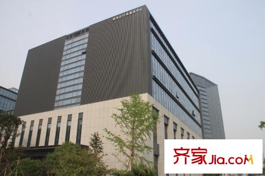 保利城北面800米區(qū)政府行政中心大樓