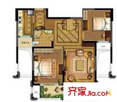 青林灣2期2室2廳2