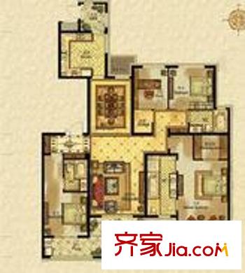 世貿(mào)首府3室2廳2衛(wèi)3