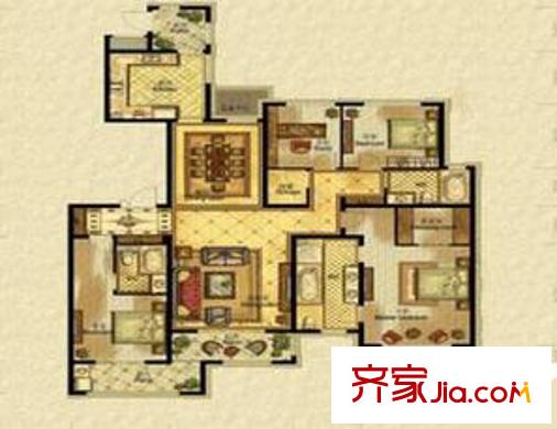 世貿(mào)首府3室2廳2衛(wèi)2