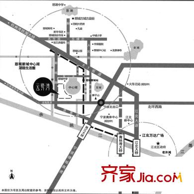 萬(wàn)科云鷺灣交通圖