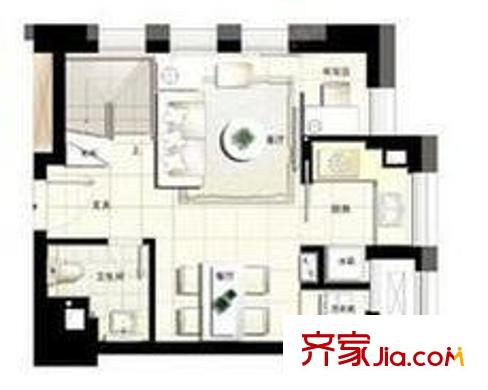 迪賽青蘋果2室2廳2