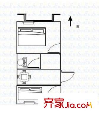 迎鳳小區(qū)兩室一廳