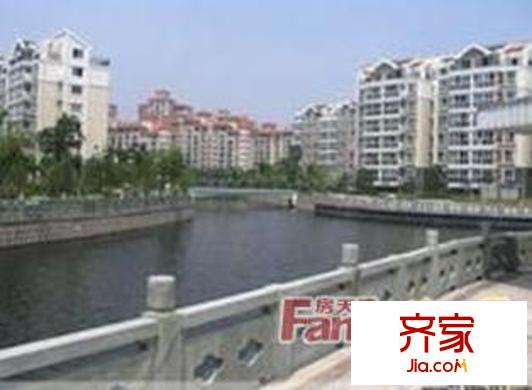 青林閑庭外景圖