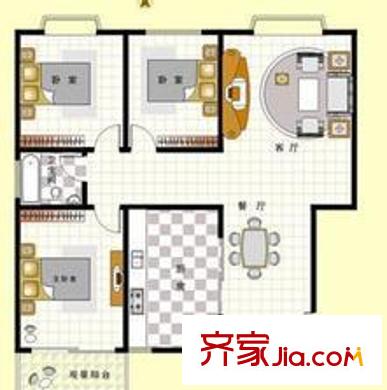 錦繡曙光3室2廳