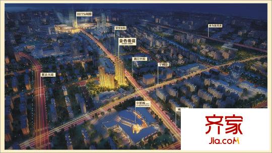 金色瓏庭區(qū)域效果圖