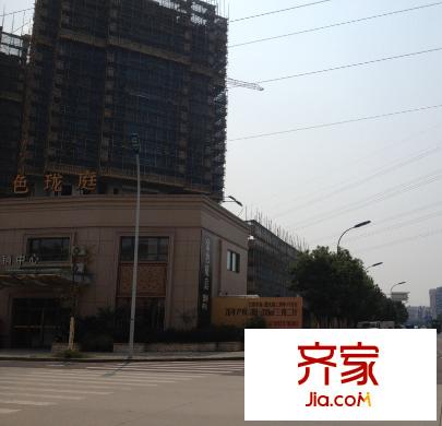 金色瓏庭地上7層建筑中（2012.09.20）