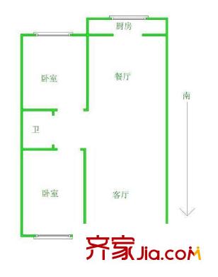 草場(chǎng)社區(qū) 2室1廳