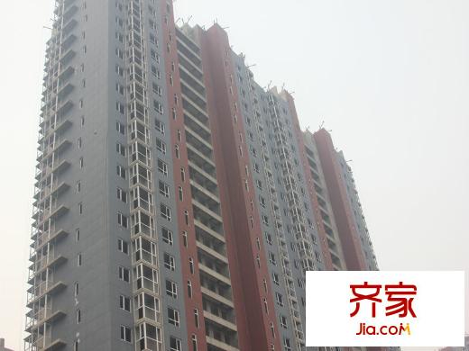 恒基現(xiàn)代城外景圖工程實(shí)景（2013-3-21）