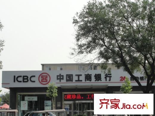 渤海新世界配套圖項目西邊配套：工行
