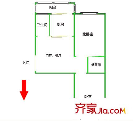 西站鐵路樓17樓戶型