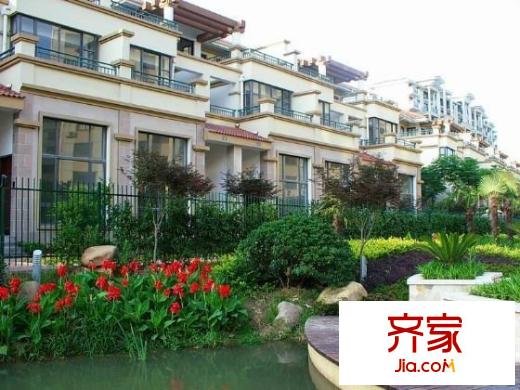 雅戈?duì)枛|湖花園外景圖 