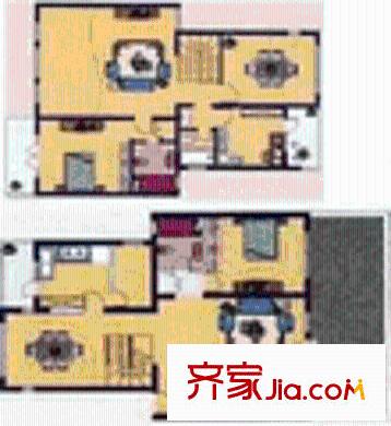 江南春曉戶型圖戶型圖 4室3廳3衛(wèi)1廚