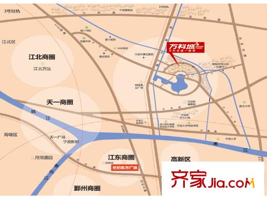 萬科城區(qū)域圖