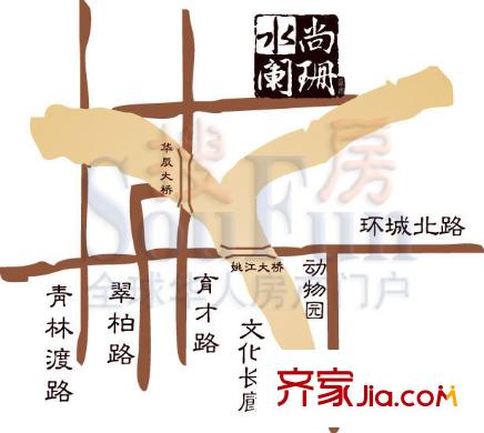 水尚闌珊交通圖