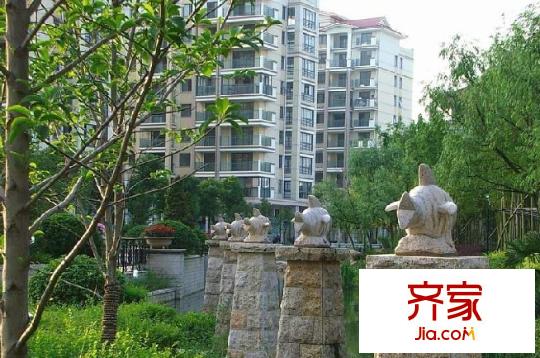 雅戈?duì)枛|湖花園三期外景圖 