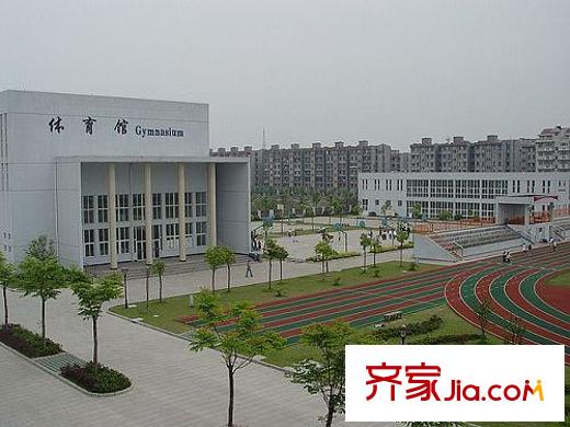 雅戈爾湖景花園配套圖江北區(qū)實驗小學體育館