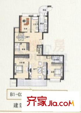 芝蘭新城戶型圖4室2廳 4室2廳2衛(wèi)2廚