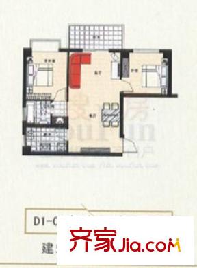 芝蘭新城戶型圖2室2廳 2室2廳1衛(wèi)1廚