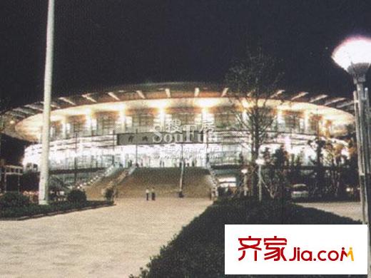 奧克斯盛世天城配套圖鄞州體育館