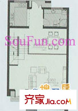 格蘭云天戶型圖1室1廳 1室1廳1衛(wèi)1廚