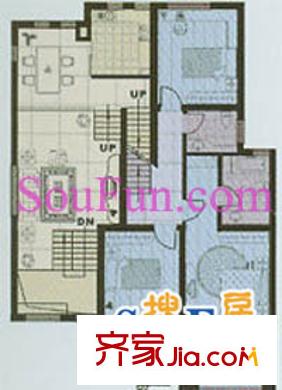 格蘭云天戶型圖4室2廳 4室2廳1衛(wèi)1廚