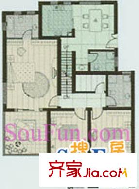格蘭云天戶型圖4室1廳 4室1廳2衛(wèi)1廚