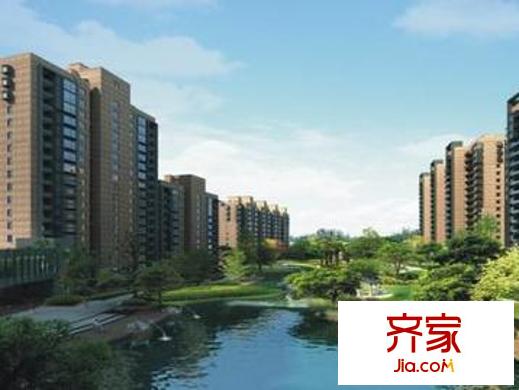 銀億上上城外景圖 