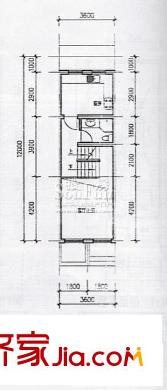 錢湖灣 1室1廳1衛(wèi)1廚 戶型圖